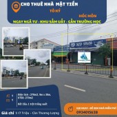 CỰC HIẾM- Cho thuê Tòa nhà mặt tiền Nguyễn Thị Tú 240m2, 4Lầu+ST-THANG MÁY